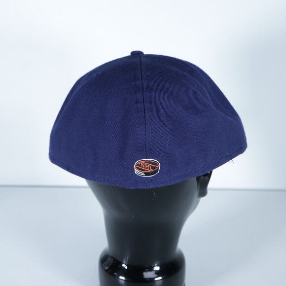 Colombus Blue Jackets New Era 59Fifty 5950 Fitted Hat Blue Size 8 1/8 NHL Hockey - Picture 3 of 6